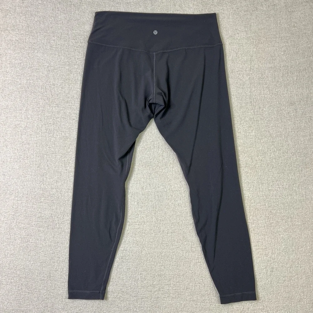 Lululemon Align High-Rise Graphite Grey Full Length Leggings 28